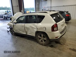 2017 Jeep Compass Latitude with VIN 1C4NJDEB8HD129242, listed as a Copart auction lot 60695395 with 89,050 mi miles and Non repairable. Bid and sale history available at DreamBid. Image 2.
