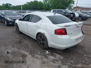 2013 Dodge Avenger SE with VIN 1C3CDZABXDN530463, listed as a IAAI auction lot 42176381 with 187,476 mi miles and . Bid and sale history available at DreamBid. Image 3.