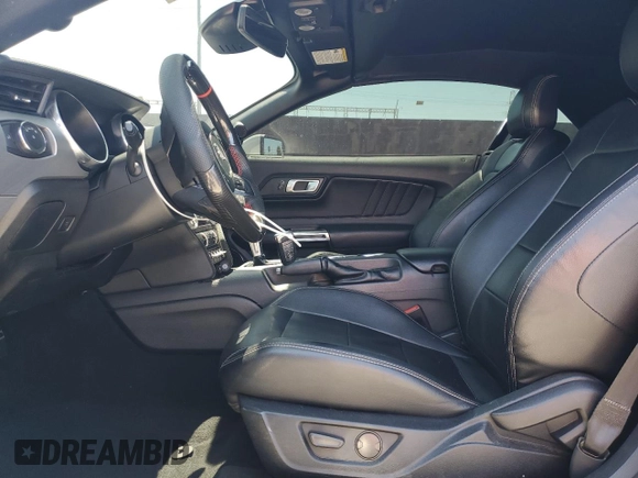 2022 Ford Mustang EcoBoost с VIN 1FATP8UH7N5105660, выставлен на аукционе Copart как лот 63577725 с пробегом 77 774 миль миль и Списание • Salvage title. История ставок и продаж доступна на DreamBid. Изображение 7.