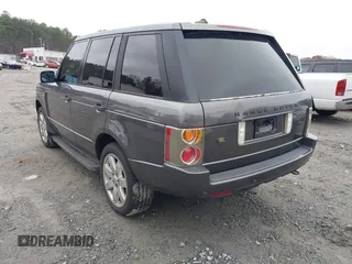 2005 Land Rover Range Rover HSE with VIN SALME11435A188999, listed as a IAAI auction lot 41123498 with 228,186 mi miles and . Bid and sale history available at DreamBid. Image 3.