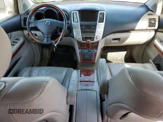 2008 Lexus RX 400h with VIN JTJHW31U682856775, listed as a Copart auction lot 48847335 with 313,385 mi miles and Salvage Title. Bid and sale history available at DreamBid. Image 8.