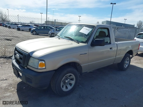 2007 Ford Ranger XL with VIN 1FTYR10DX7PA61892, listed as a IAAI auction lot 41750680 with 254,279 mi miles. Bid and sale history available at carsss.com. Image 2.
