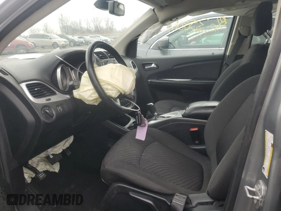 2018 Dodge Journey SE with VIN 3C4PDCAB6JT520826, listed as a Copart auction lot 86358084 with 121,342 mi miles and Clean Title. Bid and sale history available at carsss.com. Image 7.