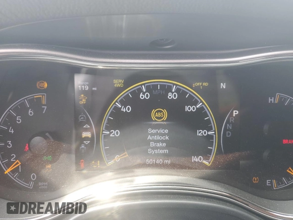 2019 Jeep Grand Cherokee High Altitude with VIN 1C4RJFCG4KC642187, listed as a Copart auction lot 62559645 with 50,140 mi miles and Salvage title. Bid and sale history available at DreamBid. Image 9.