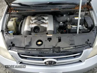 2006 Kia Sedona LX with VIN KNDMB233X66086517, listed as a Copart auction lot 49171424 with 167,999 mi miles and Salvage Title. Bid and sale history available at carsss.com. Image 12.