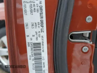 2013 Dodge Journey SE Plus with VIN 3C4PDCABXDT613045, listed as a Copart auction lot 88602235 with 255,617 mi miles and Salvage title. Bid and sale history available at DreamBid. Image 15.