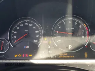 2017 BMW M4 with VIN WBS3R9C5XHK709123, listed as a Copart auction lot 61300524 with 78,129 mi miles and Salvage Title. Bid and sale history available at carsss.com. Image 9.