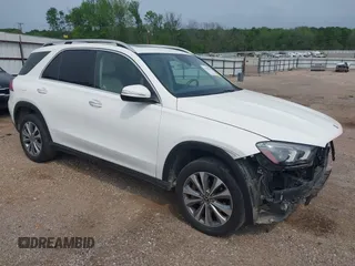 2020 Mercedes-Benz GLE 350 z VIN 4JGFB4KB3LA083931, wystawiony jako IAAI lot #41938360 z przebiegiem 127 448 mil mil oraz . Historia ofert i sprzedaży dostępna na DreamBid. Obrazek 1.