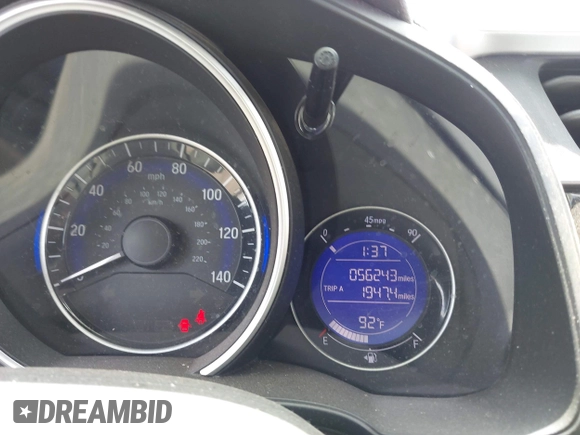 2015 Honda Fit EX-L with VIN 3HGGK5H88FM739107, listed as a IAAI auction lot 42193170 with 56,243 mi miles and . Bid and sale history available at DreamBid. Image 7.