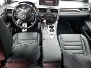 2020 Lexus RX 450h F Sport Performance with VIN 2T2YGMDA4LC052360, listed as a Copart auction lot 79553894 with 56,275 mi miles and Salvage title. Bid and sale history available at DreamBid. Image 8.