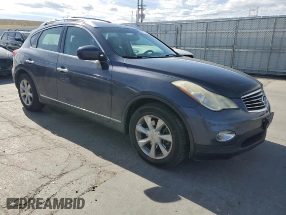 2008 Infiniti EX Journey with VIN JNKAJ09F78M361298, listed as a Copart auction lot 49075755 with 164,080 mi miles and Salvage title. Bid and sale history available at DreamBid. Image 4.
