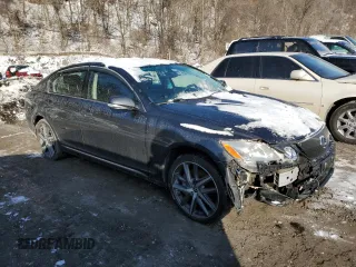2011 Lexus GS 350 with VIN JTHCE1KS5B0028834, listed as a Copart auction lot 41732175 with 179,645 mi miles and Salvage Title. Bid and sale history available at carsss.com. Image 4.