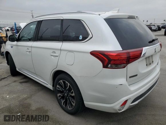 2018 Mitsubishi Outlander SEL with VIN JA4J24A53JZ030875, listed as a Copart auction lot 56703215 with 67,722 mi miles and Clean title. Bid and sale history available at DreamBid. Image 2.