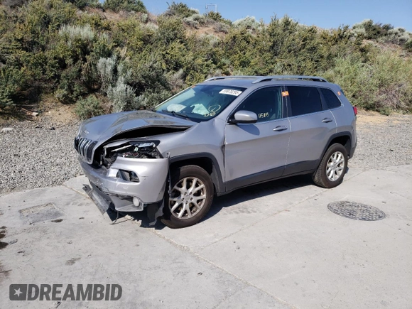 2018 Jeep Cherokee Latitude with VIN 1C4PJMCBXJD564118, listed as a Copart auction lot 59978295 with 115,815 mi miles and Salvage title. Bid and sale history available at DreamBid. Image 1.