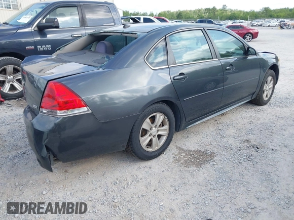 2012 Chevrolet Impala LS Fleet with VIN 2G1WF5E38C1286013, listed as a IAAI auction lot 42098690 with 244,020 mi miles and . Bid and sale history available at DreamBid. Image 4.