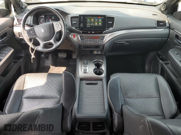 2019 Honda Passport EX-L with VIN 5FNYF8H51KB005843, listed as a Copart auction lot 59501565 with 47,051 mi miles and Salvage title. Bid and sale history available at DreamBid. Image 8.