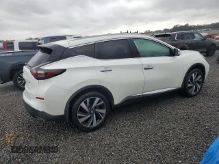 2022 Nissan Murano SL with VIN 5N1AZ2CJ8NC109530, listed as a Copart auction lot 81271994 with 19,772 mi miles and Salvage Title. Bid and sale history available at carsss.com. Image 3.