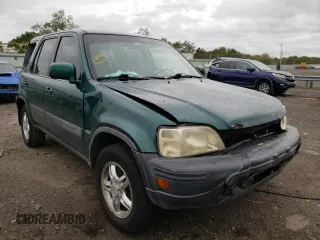 2001 Honda CR-V EX with VIN JHLRD18641C041258, listed as a Copart auction lot 55672275 with 120,374 mi miles and Non Repairable. Bid and sale history available at carsss.com. Image 1.