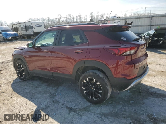 2023 Chevrolet TrailBlazer LT with VIN KL79MPS27PB154364, listed as a Copart auction lot 44569465 with 44,796 mi miles and Salvage Title. Bid and sale history available at DreamBid. Image 2.
