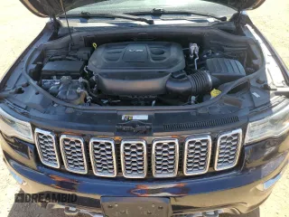 2017 Jeep Grand Cherokee Overland with VIN 1C4RJFCG0HC943029, listed as a Copart auction lot 63073985 with 100,550 mi miles and Clean title. Bid and sale history available at DreamBid. Image 12.
