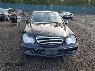 2006 Mercedes-Benz C 230 Sport with VIN WDBRF52H56F824568, listed as a Copart auction lot 87855665 with 111,092 mi miles and Salvage Title. Bid and sale history available at carsss.com. Image 5.