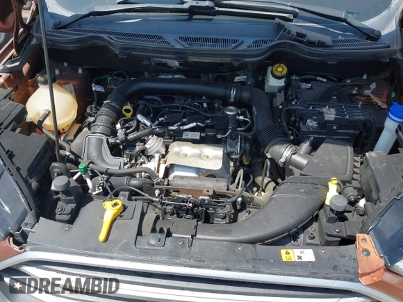 2018 Ford EcoSport SE with VIN MAJ3P1TE9JC212858, listed as a IAAI auction lot 42029732 with 98,869 mi miles and . Bid and sale history available at DreamBid. Image 10.
