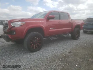 2019 Toyota Tacoma 4WD SR with VIN 3TMCZ5AN2KM217172, listed as a Copart auction lot 50065195 with 49,858 mi miles and Salvage Title. Bid and sale history available at carsss.com. Image 1.