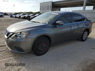 2019 Nissan Sentra S z VIN 3N1AB7AP2KY384443, wystawiony jako Copart lot #57330745 z przebiegiem 97 314 mil mil oraz Szkoda całkowita • Salvage title. Historia ofert i sprzedaży dostępna na DreamBid. Obrazek 1.