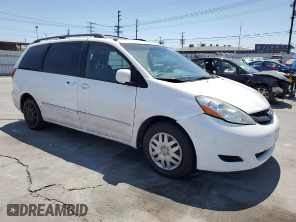 2009 Toyota Sienna XLE with VIN 5TDZK22C79S265383, listed as a Copart auction lot 53586545 with 144,505 mi miles and Salvage Title. Bid and sale history available at carsss.com. Image 4.