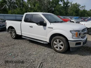 2020 Ford F-150 XL with VIN 1FTEX1CB3LKD21978, listed as a Copart auction lot 53981175 with 220,020 mi miles and Salvage Title. Bid and sale history available at DreamBid. Image 4.