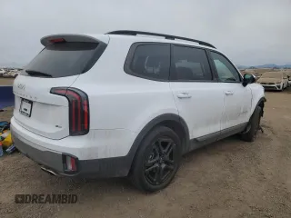 2023 Kia Telluride SX X-Line with VIN 5XYP5DGC1PG329916, listed as a Copart auction lot 83981644 with 21,681 mi miles and Salvage title. Bid and sale history available at DreamBid. Image 3.