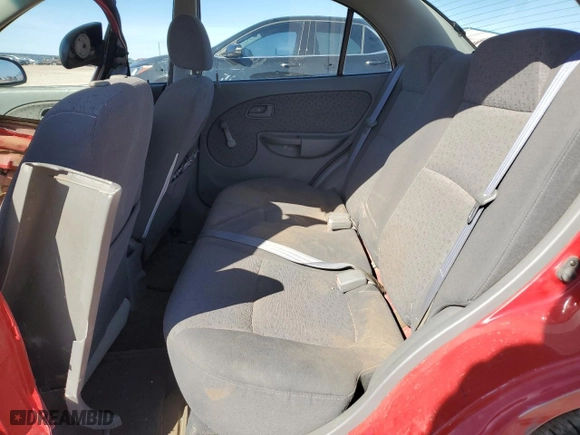 2004 Kia Rio with VIN KNADC125946285319, listed as a Copart auction lot 49844415 with 86,272 mi miles and Salvage Title. Bid and sale history available at carsss.com. Image 10.