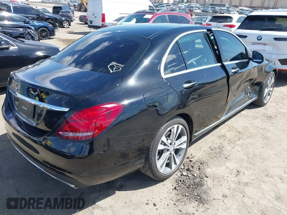 2017 Mercedes-Benz C 300 with VIN 55SWF4JB2HU200616, listed as a IAAI auction lot 41965346 with 49,716 mi miles and . Bid and sale history available at carsss.com. Image 4.