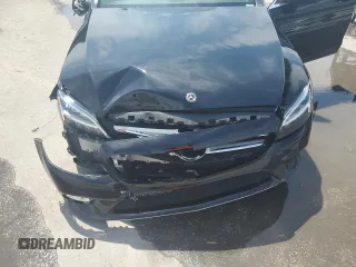 2019 Mercedes-Benz C 300 with VIN 55SWF8DBXKU296537, listed as a Copart auction lot 58489665 with 51,341 mi miles and Salvage title. Bid and sale history available at DreamBid. Image 11.
