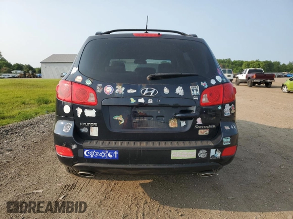 2007 Hyundai Santa Fe GLS z VIN 5NMSG13D87H128358, wystawiony jako Copart lot #59584095 z przebiegiem 208 151 mil mil oraz Czysty tytuł • Clean title. Historia ofert i sprzedaży dostępna na DreamBid. Obrazek 6.