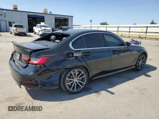 2020 BMW 3 Series 330i with VIN 3MW5R1J03L8B06045, listed as a Copart auction lot 55536645 with 105,080 mi miles and Salvage title. Bid and sale history available at DreamBid. Image 3.