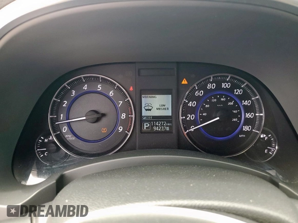 2017 Infiniti QX70 z VIN JN8CS1MU7HM141618, wystawiony jako Copart lot #59794075 z przebiegiem 114 272 mil mil oraz Szkoda całkowita • Salvage title. Historia ofert i sprzedaży dostępna na DreamBid. Obrazek 9.