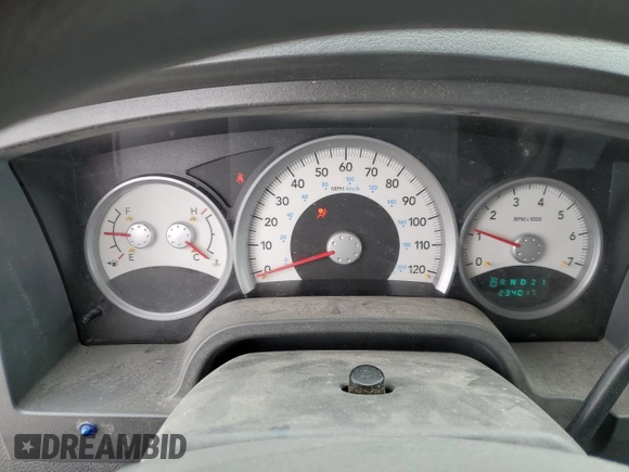 2007 Dodge Dakota SLT with VIN 1D7HW48N77S110606, listed as a Copart auction lot 48617905 with 234,017 mi miles and Salvage Title. Bid and sale history available at carsss.com. Image 9.