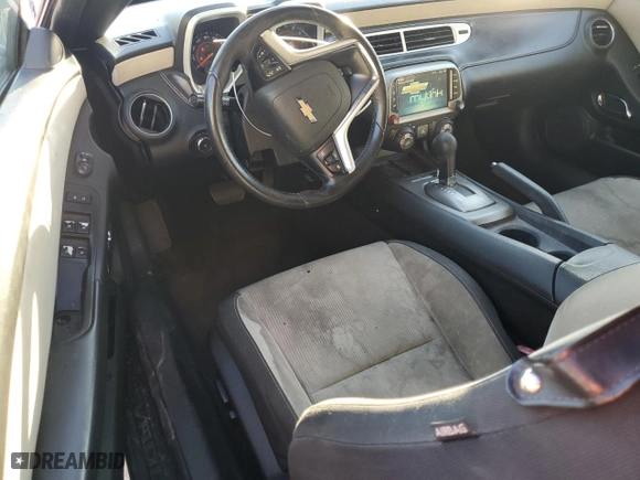 2015 Chevrolet Camaro LT with VIN 2G1FD3D36F9276629, listed as a Copart auction lot 46691175 with 186,036 mi miles and Salvage Title. Bid and sale history available at carsss.com. Image 8.