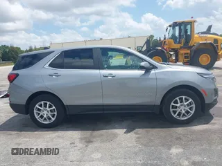 2024 Chevrolet Equinox LT with VIN 3GNAXUEG8RL152449, listed as a IAAI auction lot 42209300 with 39,572 mi miles and . Bid and sale history available at DreamBid. Image 13.