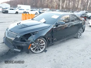 2016 Cadillac ATS-V with VIN 1G6AN5SY8G0152370, listed as a IAAI auction lot 40859197 with 113,688 mi miles. Bid and sale history available at carsss.com. Image 2.