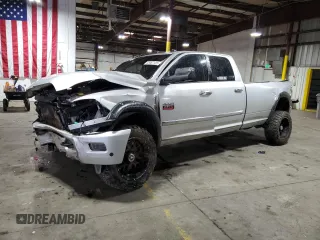 2011 Ram 2500 Laramie z VIN 3D7UT2CLXBG514047, wystawiony jako Copart lot #55867125 z przebiegiem 266 681 mil mil oraz Szkoda całkowita • Salvage title. Historia ofert i sprzedaży dostępna na DreamBid. Obrazek 1.