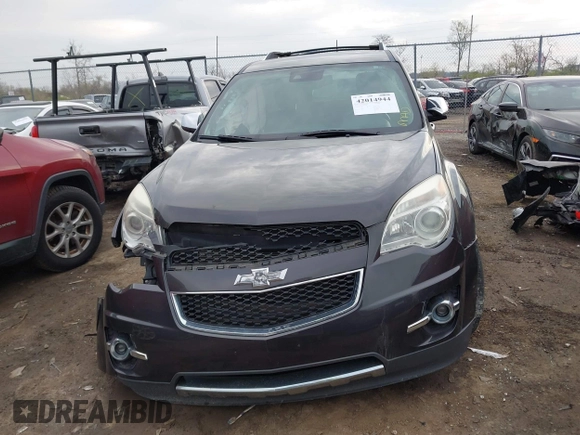 2013 Chevrolet Equinox LTZ with VIN 2GNFLFE30D6166188, listed as a IAAI auction lot 42014944 with 160,457 mi miles. Bid and sale history available at carsss.com. Image 12.