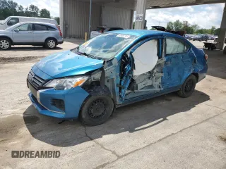 2021 Mitsubishi Mirage ES with VIN ML32FUFJ1MHF00907, listed as a Copart auction lot 58486745 with 85,413 mi miles and Salvage title. Bid and sale history available at DreamBid. Image 1.