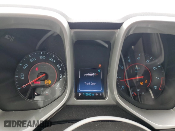 2014 Chevrolet Camaro LT z VIN 2G1FC1E39E9147126, wystawiony jako Copart lot #53951875 z przebiegiem 115 040 mil mil oraz Szkoda całkowita • Salvage title. Historia ofert i sprzedaży dostępna na DreamBid. Obrazek 9.