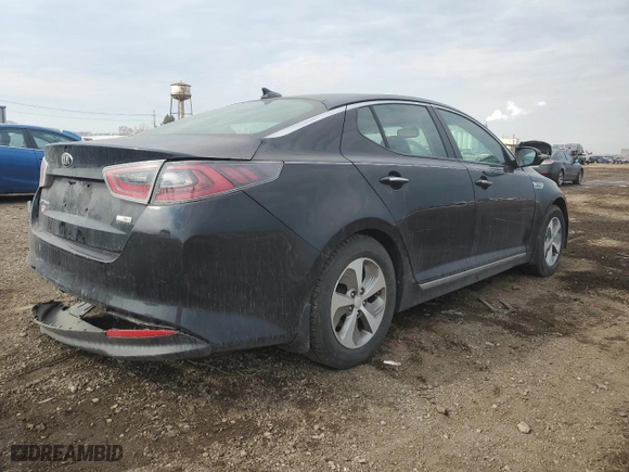 2014 Kia Optima Hybrid LX with VIN KNAGM4AD3E5066447, listed as a Copart auction lot 47736625 with 217,600 mi miles and Salvage Title. Bid and sale history available at carsss.com. Image 3.