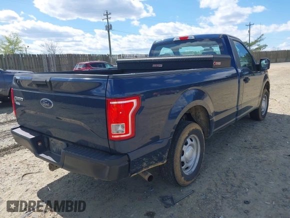2017 Ford F-150 XL with VIN 1FTMF1C83HKD96674, listed as a IAAI auction lot 42061576 with 232,899 mi miles. Bid and sale history available at carsss.com. Image 4.
