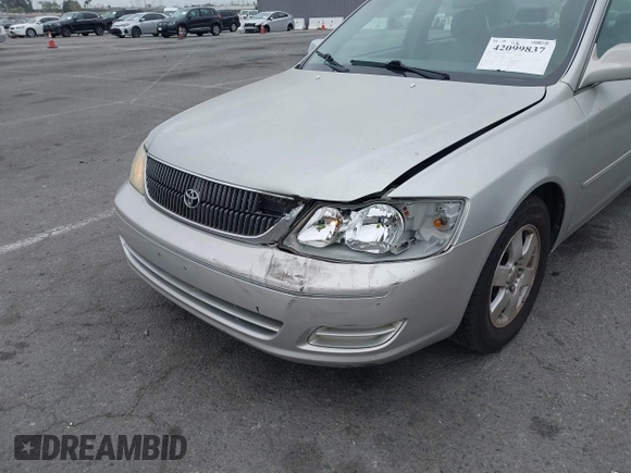 2002 Toyota Avalon XL with VIN 4T1BF28B52U199692, listed as a IAAI auction lot 42099837 with 142,508 mi miles and . Bid and sale history available at DreamBid. Image 6.