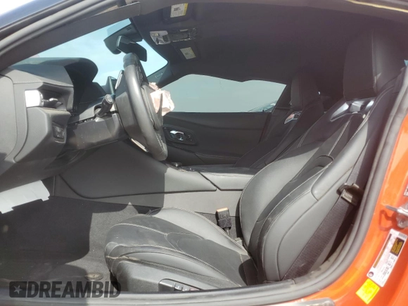 2024 Toyota Supra 3.0 with VIN WZ1DB0G06RW065738, listed as a Copart auction lot 44949385 with 2,633 mi miles and Salvage title. Bid and sale history available at DreamBid. Image 7.