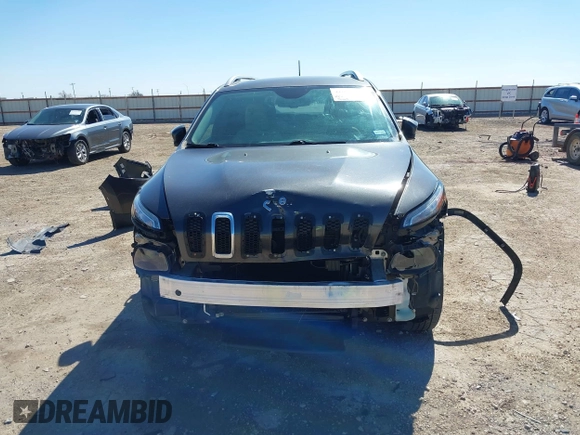 2017 Jeep Cherokee Latitude with VIN 1C4PJMCS1HW525240, listed as a IAAI auction lot 41680409 with 75,109 mi miles. Bid and sale history available at carsss.com. Image 13.